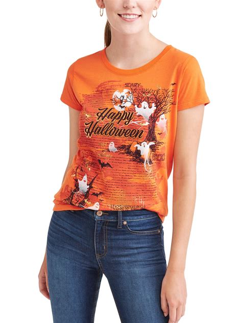 walmart halloween womens shirts